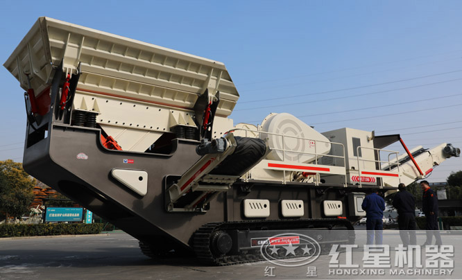 履帶破碎站---篩分站的好搭檔 履帶破碎站---篩分站的好搭檔