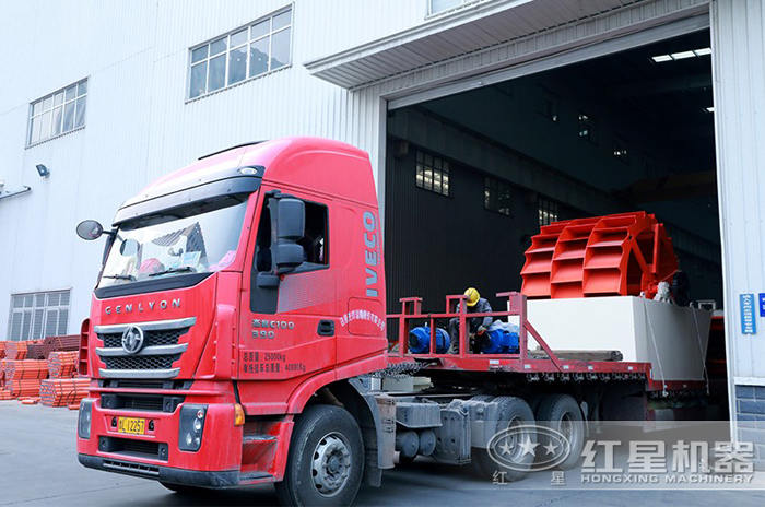 紅星輪斗洗砂機發貨了 紅星輪斗洗砂機發貨了