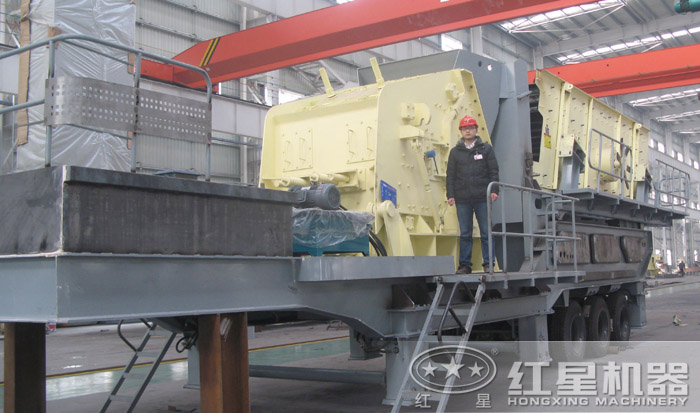 輪胎反擊破移動破碎站 輪胎反擊破移動破碎站