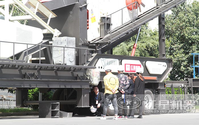 紅星移動破碎站用戶實地考察 紅星移動破碎站用戶實地考察