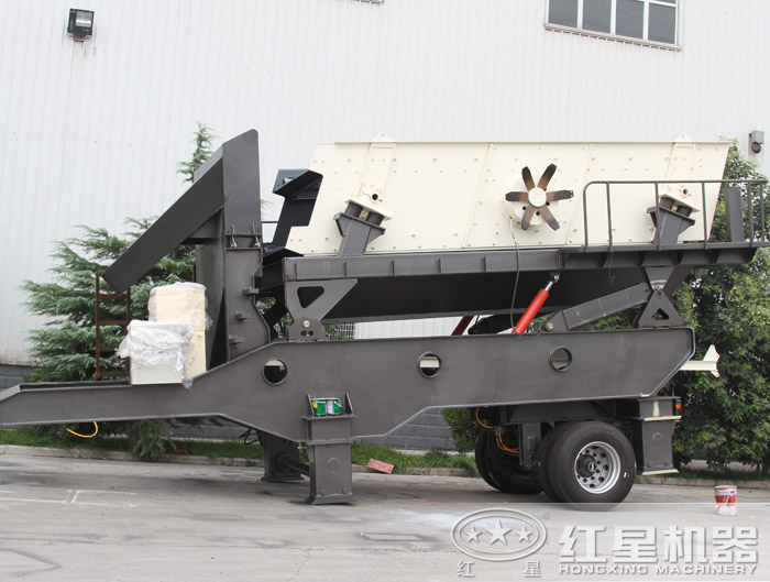 獨立式移動篩沙機 獨立式移動篩沙機