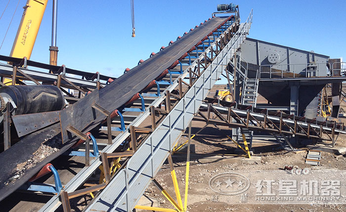 皮帶輸送機小產量作業 皮帶輸送機小產量作業