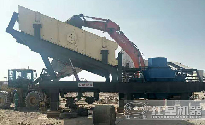 大型磨砂一體機施工現場 大型磨砂一體機施工現場