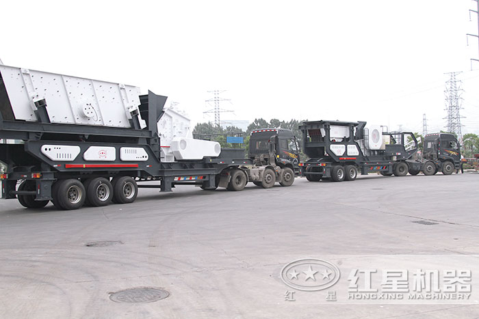 紅星車載式石子磕碎機車間直接發(fā)貨 紅星車載式石子磕碎機車間直接發(fā)貨