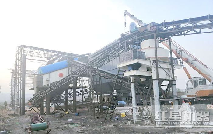 紅星石灰石制砂機