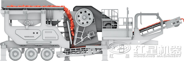 移動顎式破碎機結構圖 移動顎式破碎機結構圖