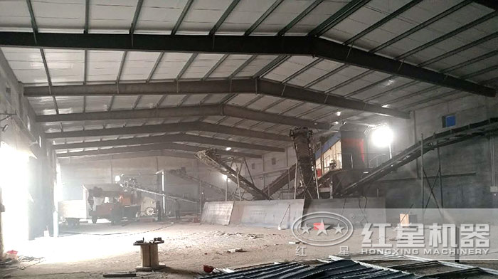 全套碎設備室內安裝中