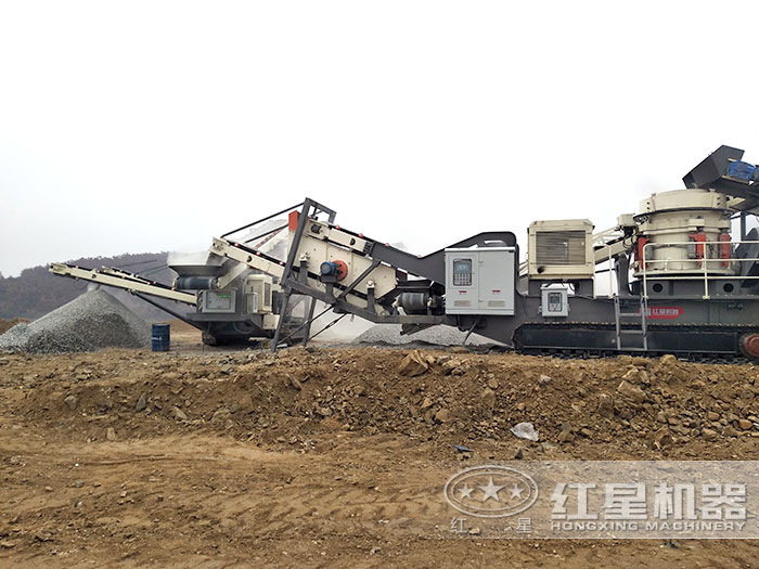 履帶式全套碎石設備