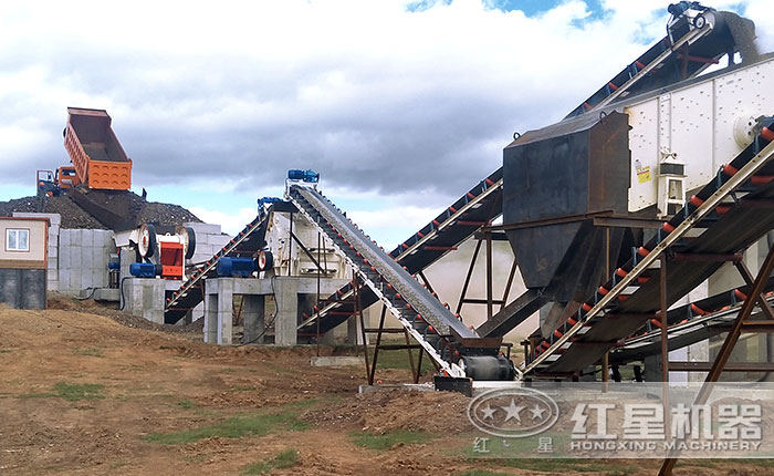 砂石生產線每天處理5000噸 砂石生產線每天處理5000噸