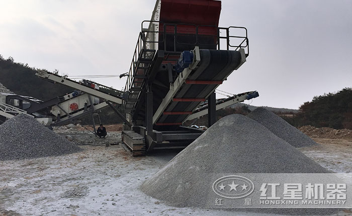 加工之后的青石沙子成品  加工之后的青石沙子成品