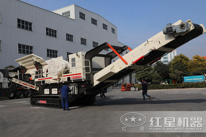 紅星履帶式移動破碎站 紅星履帶式移動破碎站
