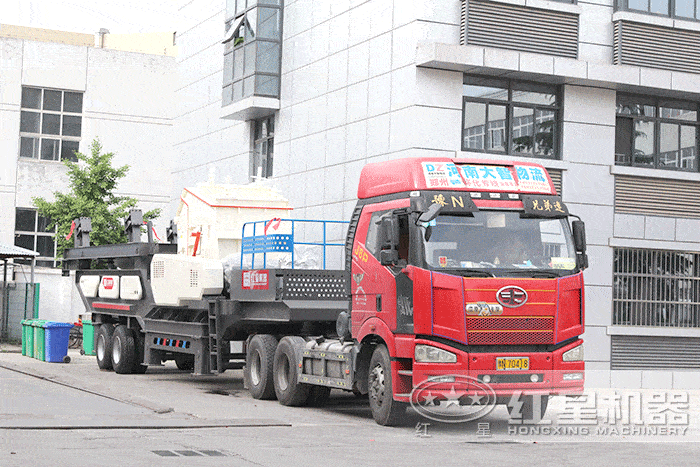 輪胎移動碎石機 輪胎移動碎石機