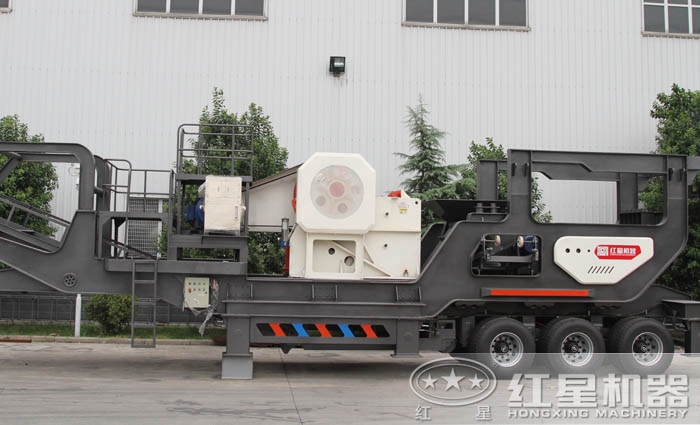 可移動(dòng)式顎式破碎機(jī)
