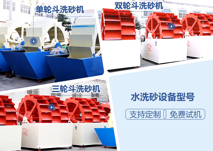 輪斗洗砂機 輪斗洗砂機