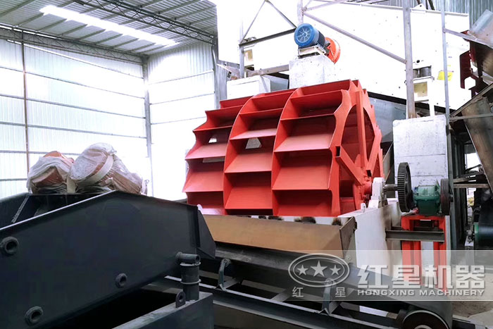 安徽室內(nèi)三輪斗洗砂機用戶安裝現(xiàn)場 安徽室內(nèi)三輪斗洗砂機用戶安裝現(xiàn)場