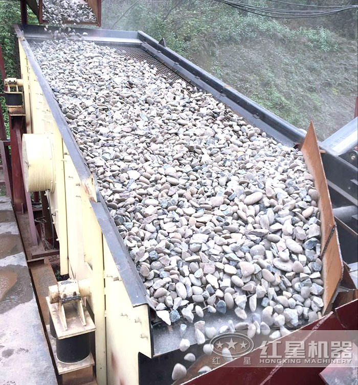 振動篩篩分過程 振動篩篩分過程