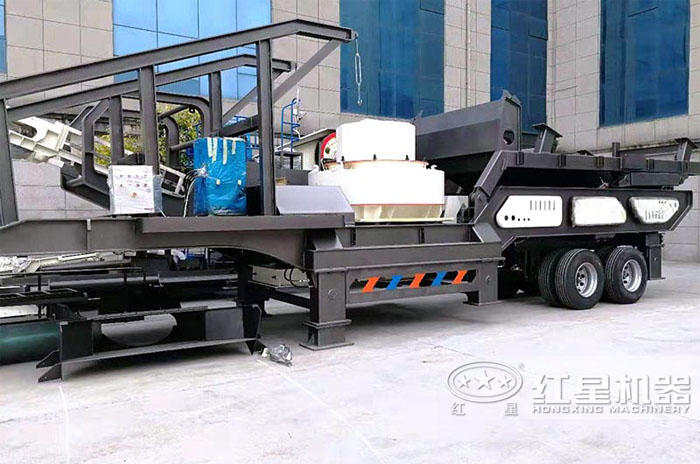 中小型石料制砂設備——移動式制砂機