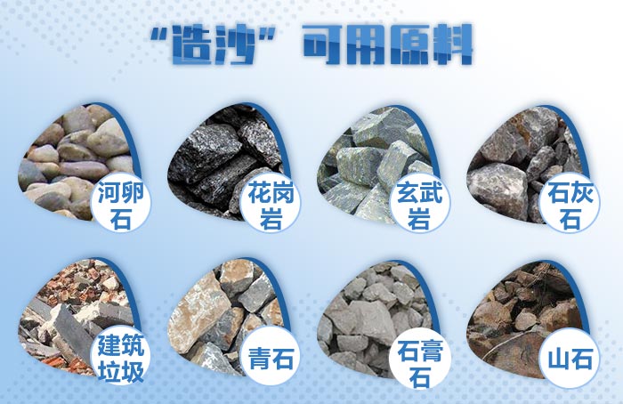 造沙常見原料 造沙常見原料