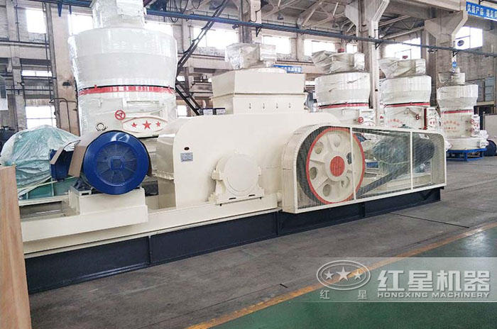 對(duì)輥破:可處理含水份的物料不堵塞 對(duì)輥破:可處理含水份的物料不堵塞