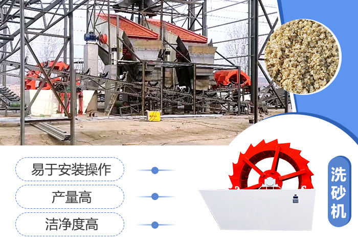 洗砂機(jī)現(xiàn)場 洗砂機(jī)現(xiàn)場