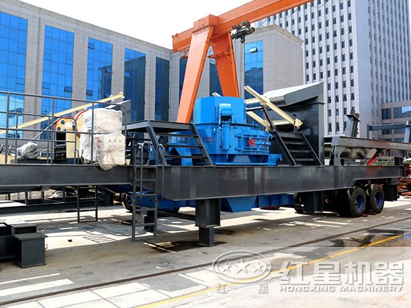 移動制砂破碎站