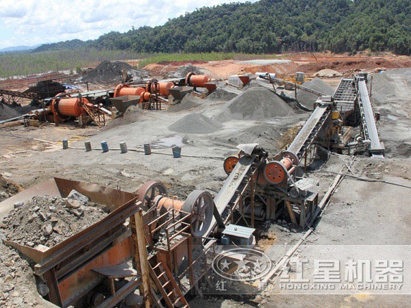 褐鐵礦選礦工藝現場